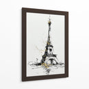 Torre Eiffel - DIEGO D L | Cuadro decorativo de Canvas Lab