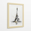 Torre Eiffel - DIEGO D L | Cuadro decorativo de Canvas Lab