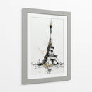 Torre Eiffel - DIEGO D L | Cuadro decorativo de Canvas Lab