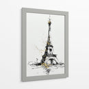 Torre Eiffel - DIEGO D L | Cuadro decorativo de Canvas Lab