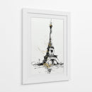 Torre Eiffel - DIEGO D L | Cuadro decorativo de Canvas Lab