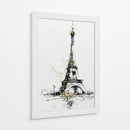 Torre Eiffel - DIEGO D L | Cuadro decorativo de Canvas Lab