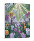 Luces en tulipanes - DIEGO D L | Cuadro decorativo de Canvas Lab