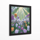 Luces en tulipanes - DIEGO D L | Cuadro decorativo de Canvas Lab