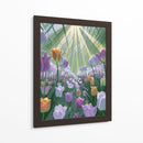 Luces en tulipanes - DIEGO D L | Cuadro decorativo de Canvas Lab