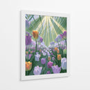 Luces en tulipanes - DIEGO D L | Cuadro decorativo de Canvas Lab