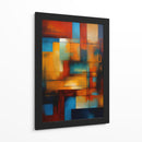 Anuzar Azul y Naranja - DEA Digital Esoteric Art | Cuadro decorativo de Canvas Lab