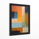Pastel Azul y Naranja - DEA Digital Esoteric Art | Cuadro decorativo de Canvas Lab