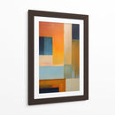 Pastel Azul y Naranja - DEA Digital Esoteric Art | Cuadro decorativo de Canvas Lab