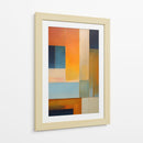 Pastel Azul y Naranja - DEA Digital Esoteric Art | Cuadro decorativo de Canvas Lab