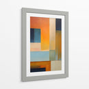 Pastel Azul y Naranja - DEA Digital Esoteric Art | Cuadro decorativo de Canvas Lab