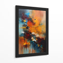 Bruma Azul Naranja - DEA Digital Esoteric Art | Cuadro decorativo de Canvas Lab