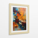 Bruma Azul Naranja - DEA Digital Esoteric Art | Cuadro decorativo de Canvas Lab