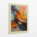 Bruma Azul Naranja - DEA Digital Esoteric Art | Cuadro decorativo de Canvas Lab
