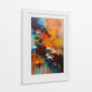 Bruma Azul Naranja - DEA Digital Esoteric Art | Cuadro decorativo de Canvas Lab