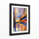 Fuga Azul y Naranja - DEA Digital Esoteric Art | Cuadro decorativo de Canvas Lab