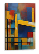 Azunar Azul y Amarillo - DEA Digital Esoteric Art | Cuadro decorativo de Canvas Lab