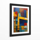 Azunar Azul y Amarillo - DEA Digital Esoteric Art | Cuadro decorativo de Canvas Lab