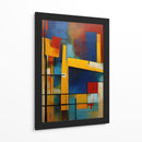 Azunar Azul y Amarillo - DEA Digital Esoteric Art | Cuadro decorativo de Canvas Lab