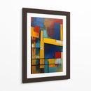 Azunar Azul y Amarillo - DEA Digital Esoteric Art | Cuadro decorativo de Canvas Lab