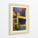 Azunar Azul y Amarillo - DEA Digital Esoteric Art | Cuadro decorativo de Canvas Lab
