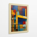 Azunar Azul y Amarillo - DEA Digital Esoteric Art | Cuadro decorativo de Canvas Lab