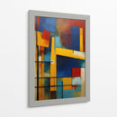 Azunar Azul y Amarillo - DEA Digital Esoteric Art | Cuadro decorativo de Canvas Lab