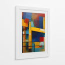 Azunar Azul y Amarillo - DEA Digital Esoteric Art | Cuadro decorativo de Canvas Lab