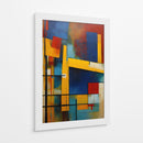 Azunar Azul y Amarillo - DEA Digital Esoteric Art | Cuadro decorativo de Canvas Lab