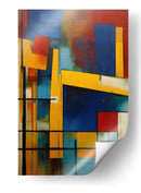 Azunar Azul y Amarillo - DEA Digital Esoteric Art | Cuadro decorativo de Canvas Lab