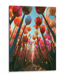 Plano contrapicado de flores - DIEGO D L | Cuadro decorativo de Canvas Lab