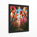 Plano contrapicado de flores - DIEGO D L | Cuadro decorativo de Canvas Lab
