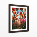 Plano contrapicado de flores - DIEGO D L | Cuadro decorativo de Canvas Lab
