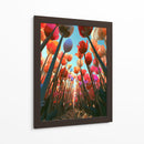 Plano contrapicado de flores - DIEGO D L | Cuadro decorativo de Canvas Lab