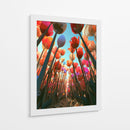 Plano contrapicado de flores - DIEGO D L | Cuadro decorativo de Canvas Lab