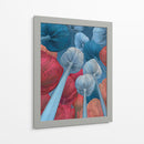 Tulipanes contrapicados en plano - DIEGO D L | Cuadro decorativo de Canvas Lab