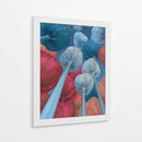 Tulipanes contrapicados en plano - DIEGO D L | Cuadro decorativo de Canvas Lab
