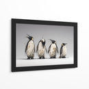 4 pingüinos  - DIEGO D L | Cuadro decorativo de Canvas Lab
