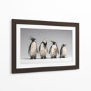 4 pingüinos  - DIEGO D L | Cuadro decorativo de Canvas Lab