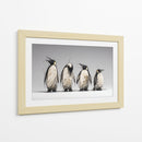 4 pingüinos  - DIEGO D L | Cuadro decorativo de Canvas Lab