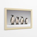 4 pingüinos  - DIEGO D L | Cuadro decorativo de Canvas Lab
