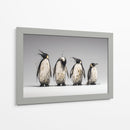 4 pingüinos  - DIEGO D L | Cuadro decorativo de Canvas Lab