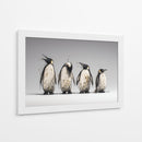 4 pingüinos  - DIEGO D L | Cuadro decorativo de Canvas Lab