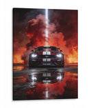 Fuego Feroz - Puffy Design | Cuadro decorativo de Canvas Lab