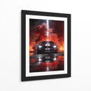 Fuego Feroz - Puffy Design | Cuadro decorativo de Canvas Lab