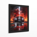 Fuego Feroz - Puffy Design | Cuadro decorativo de Canvas Lab