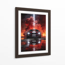Fuego Feroz - Puffy Design | Cuadro decorativo de Canvas Lab