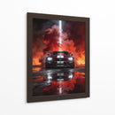 Fuego Feroz - Puffy Design | Cuadro decorativo de Canvas Lab