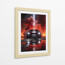 Fuego Feroz - Puffy Design | Cuadro decorativo de Canvas Lab