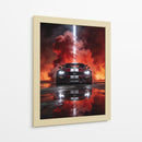 Fuego Feroz - Puffy Design | Cuadro decorativo de Canvas Lab
